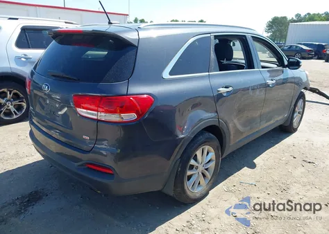 2017 Kia Sorento 2.4L Lx from USA, damaged, VIN 5XYPGDA36HG265067